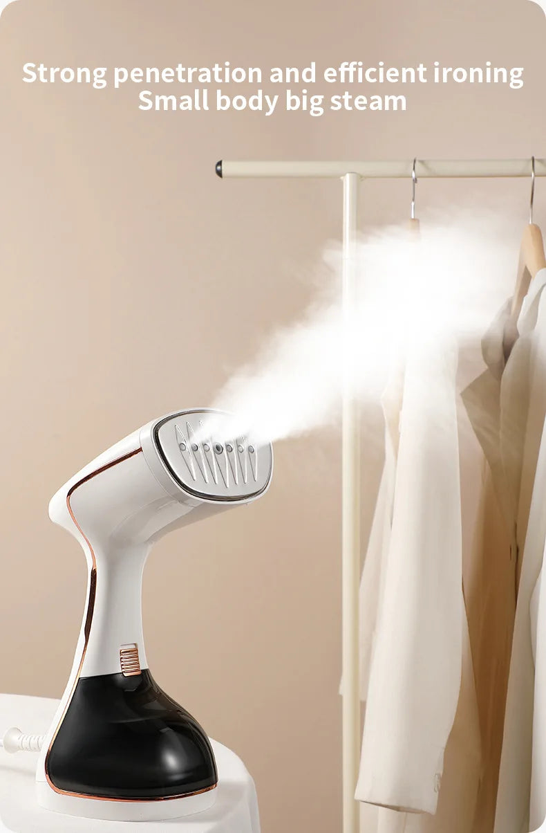 1800W Handheld Steam Hanging Iron Touch Screen Control 15 Seconds Fast Preheat 320ml Portable Home Small Fabric Clothes Steamer