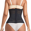7-Bone Waist Trainer Corset Shapewear Women 6-Row Hook and Eye Closure Double Tummy Control Breathable Body Shaper