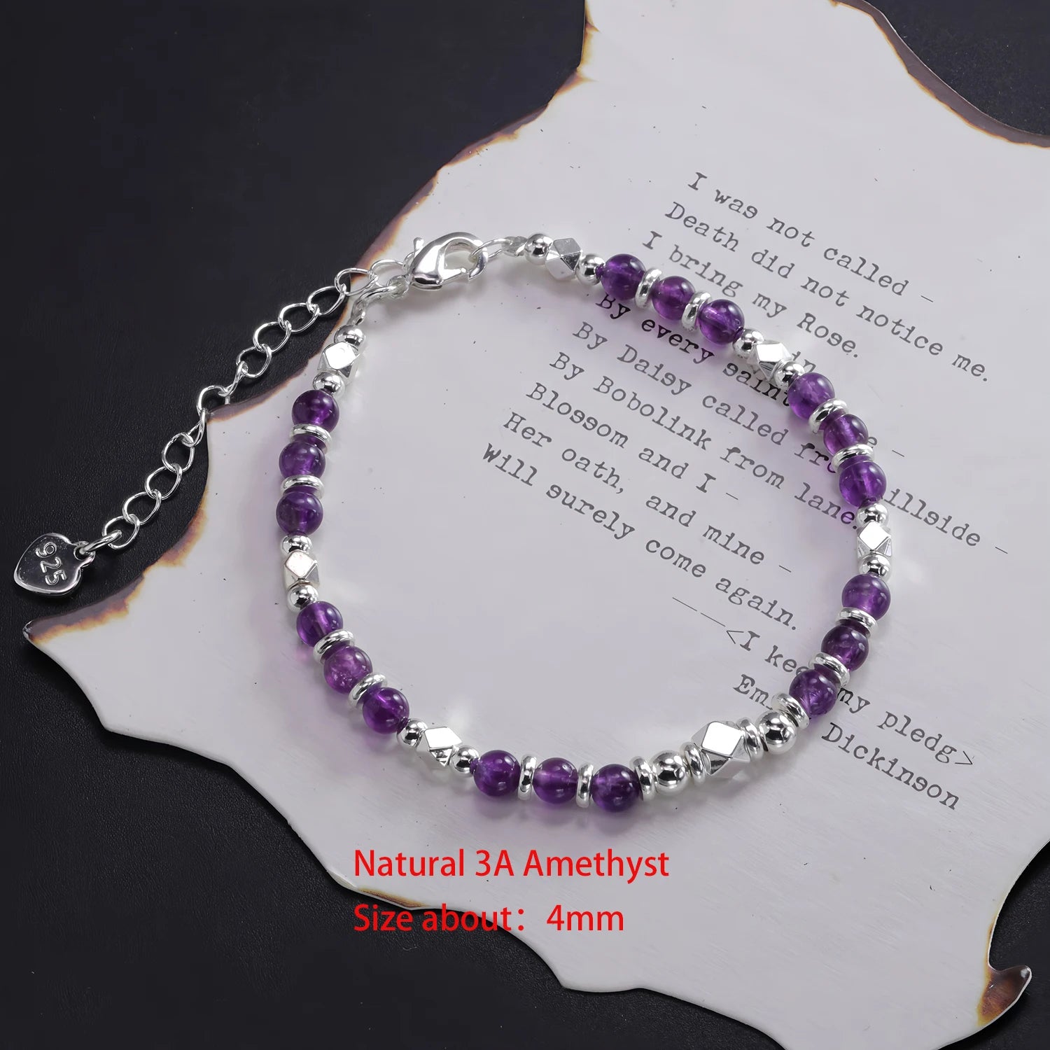 VENTFILLE 925 Sterling Silver Double Love Heart Hollow Round Beads Bracelet Female Fashion Romantic Jewelry Classic Adjustable YC157