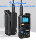 Quansheng UV-5R Plus Dual Band Walkie Talkie – Long Range UHF/VHF Two-Way Radio with NOAA Weather - Dicrodelights