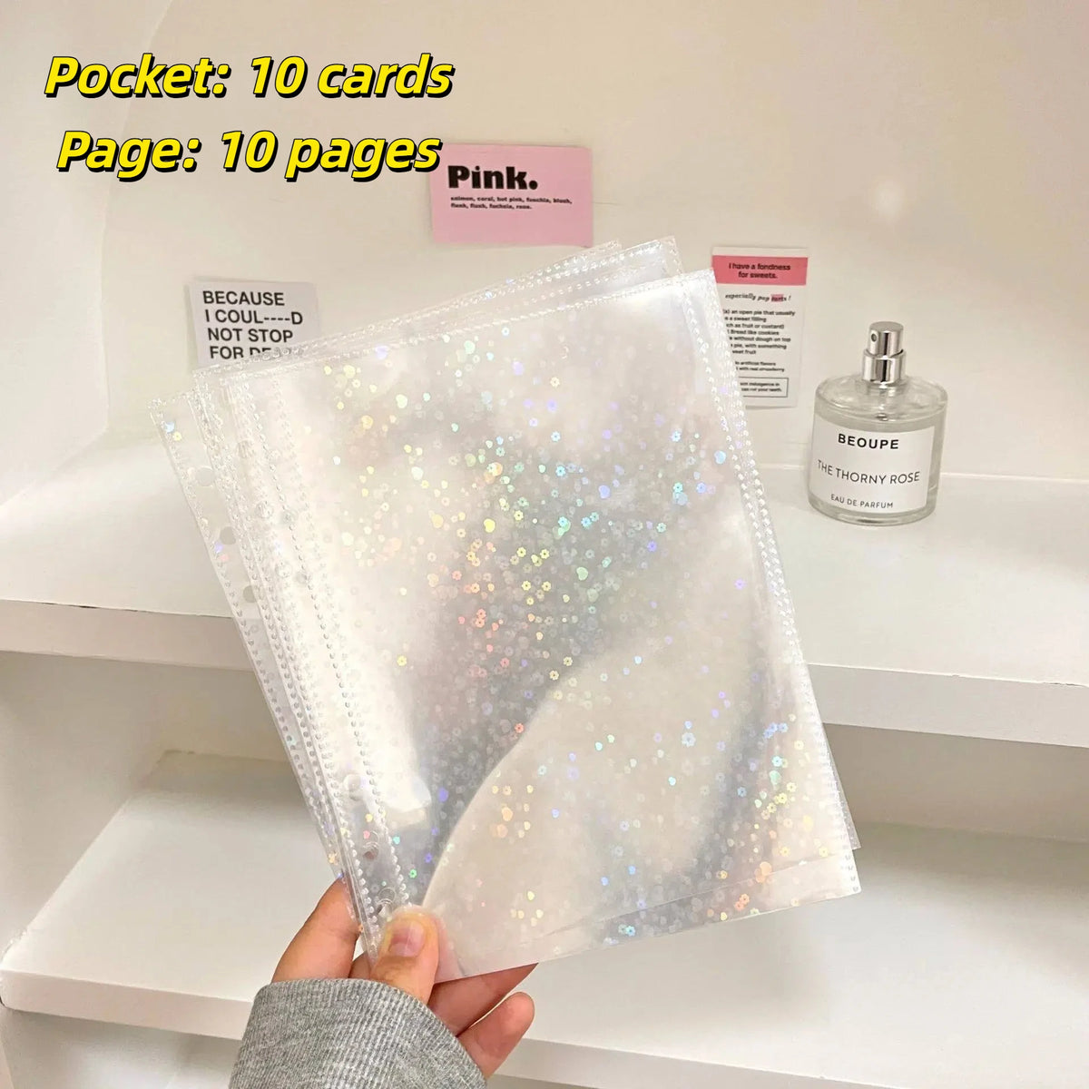 A5 Kpop Photocard Binder Cover and Pocket Page Options