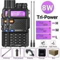 2PC Baofeng UV-5R Walkie Talkie Dual Band Long Range Ham Radio - Dicrodelights