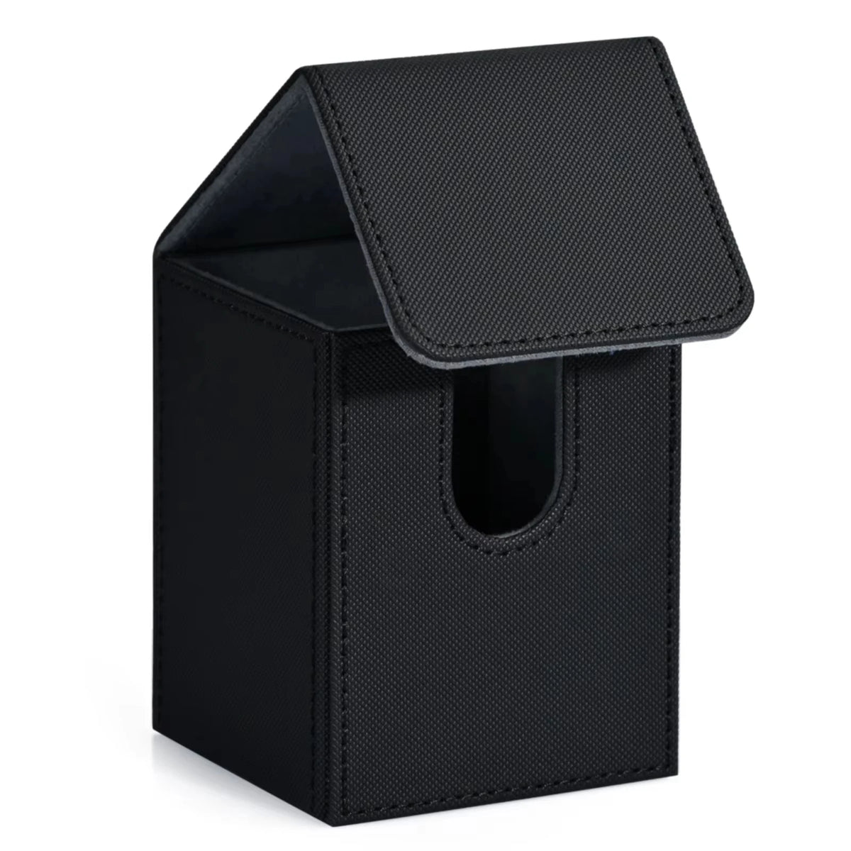 Trading Card Deck Box with Magnetic Flap and Colour Options Black-Gray