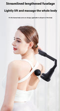 Fascia Gun Portable Massage Gun Deep Tissue With Extended Handle U-Shaped Back Massager Body Massager for Neck Shoulder Back Leg