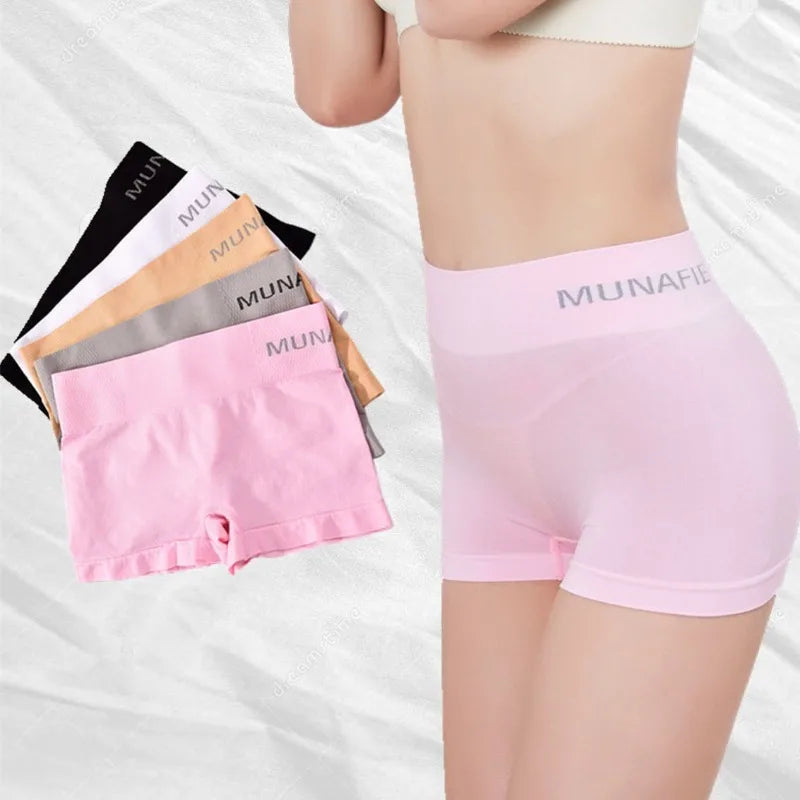 1/4Pcs Women's Seamless Safe Short Short Tight for Women Safety Pants Under Shorts Women Legging Shorts Style Boxer String Femme