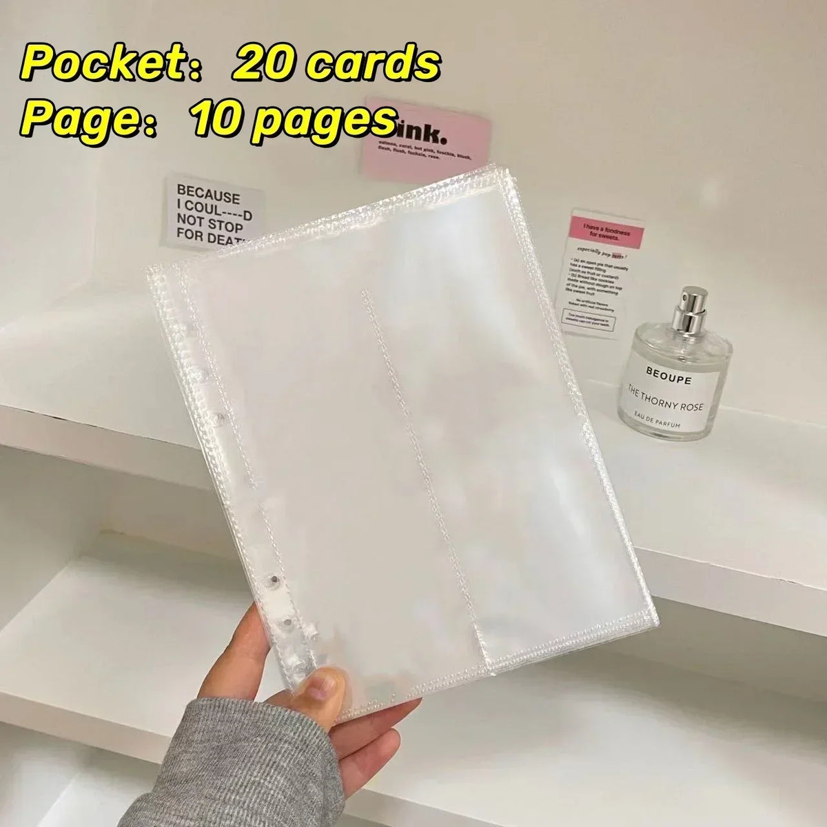 A5 Kpop Photocard Binder Cover and Pocket Page Options