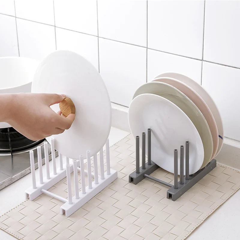 Sink Dish Drying Rack - Small Dish Rack Over Sinks Drying Tray, Dish Drainer for Kitchen Counter with Cutlery Holder