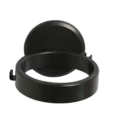 Hair Dryer Straightener Holder Wall Mounted Shelf with Strong Back Glue for Bathroom No Drilling Wire Hanger Strong Adhesive Black