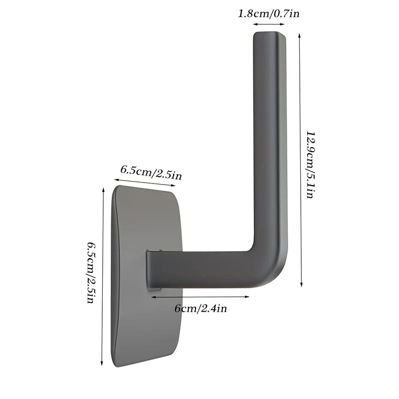 Plastic Adhesive Cap Hook for No Drill Bedroom Hat Storage