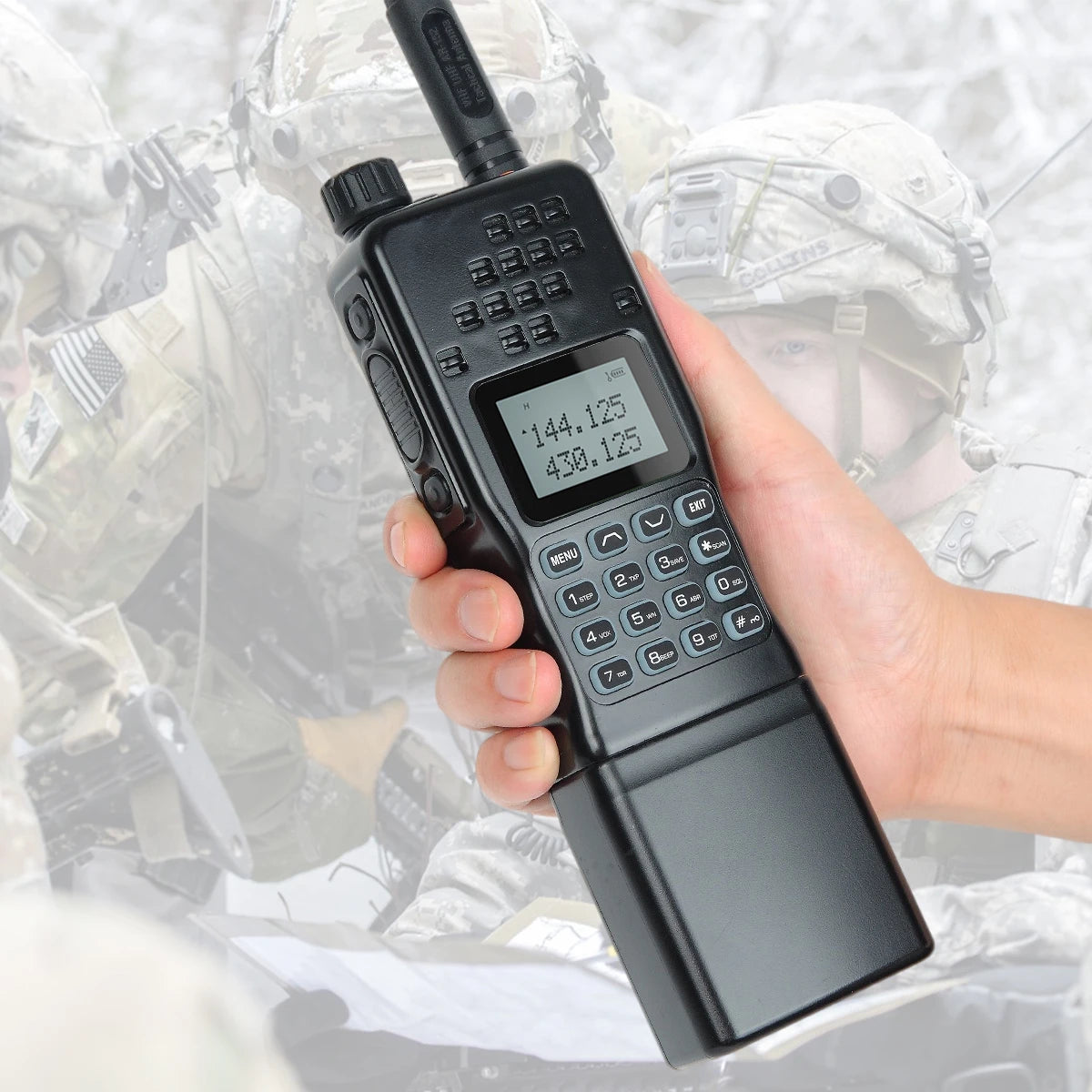 Baofeng AR 152 Tactical Ham Radio – Long Range, High Power Walkie Talkie (10km Range) - Dicrodelights
