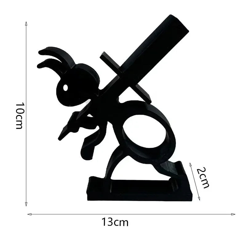 Plastic Ant Toilet Roll Holder in Two Freestanding Designs