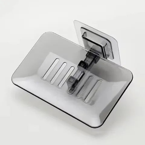 2025 New Shampoo Rack Bathroom Shelf Alloy Makeup Storage Organizer Shower Accessories No Drill Wall Corner Shelf Soap holder gray
