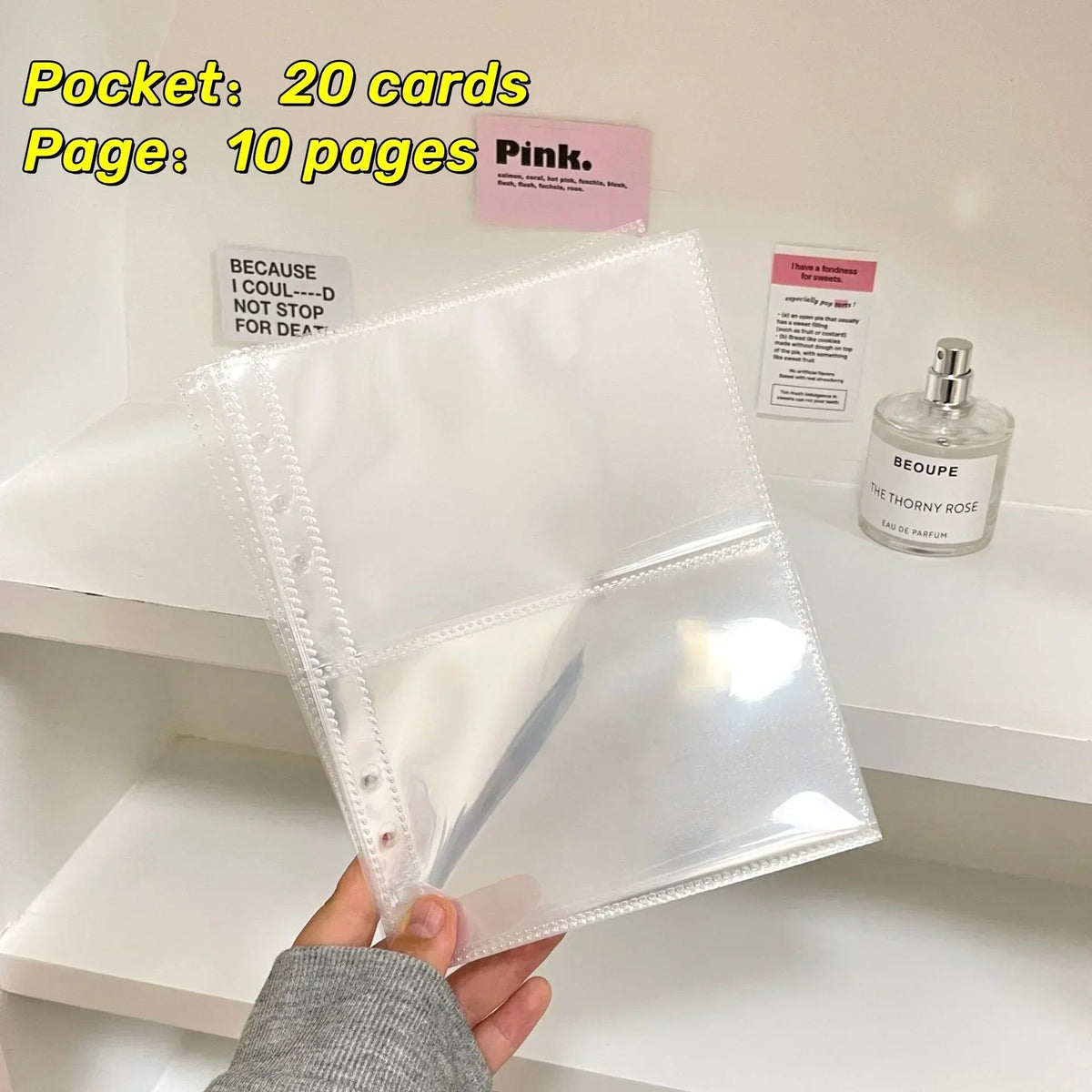 A5 Kpop Photocard Binder Cover and Pocket Page Options