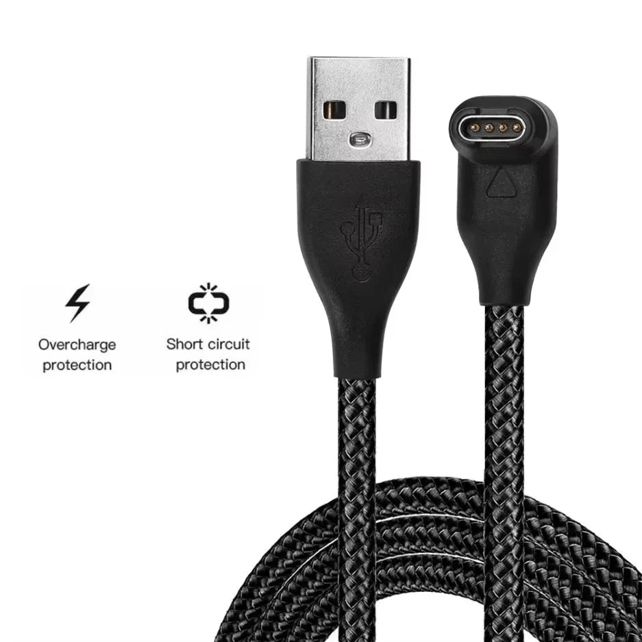 New For Garmin Fenix 7 7S 7X 6 6S 6X 5 5X 5S Vivoactive 3 Forerunner 945 935 245 Instinct 2 USB Charging Cable Data Cord Charger