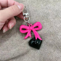 Keychain Y2K Red Heart-shaped Pearl Valentine Day Gift New Design Spurse Bag Charms Car Goth Vintage Cute Keychain Accessorie P39718-HH-1
