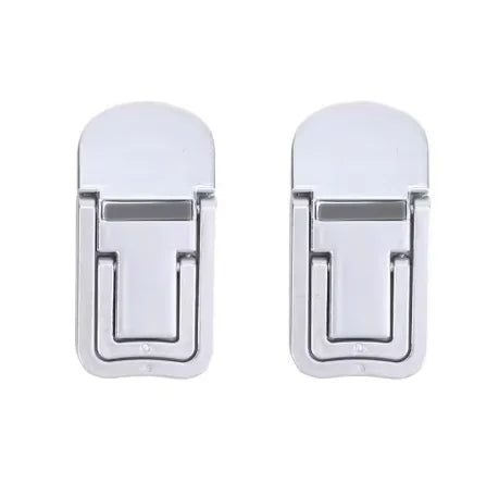 Folding Laptop Support Feet for Two Height Desk Setups Silver