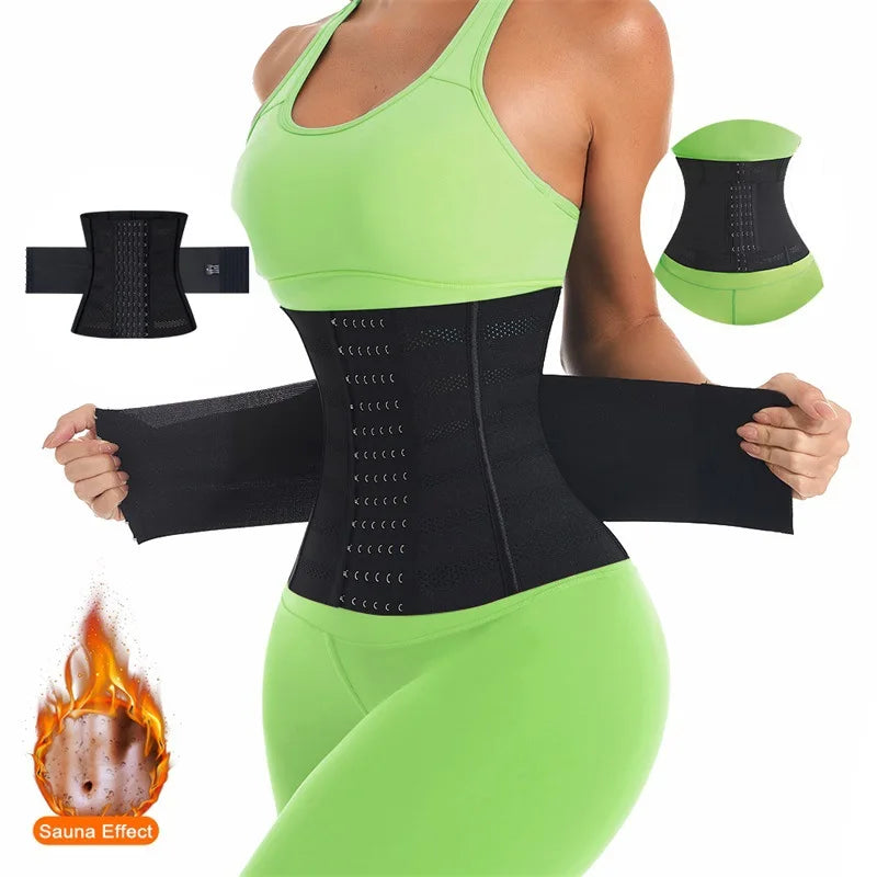 Waist Trainer Body Shaper Tummy Control Slimming Sheath Flat Belly Reductive Shapewear Women Corset Belts