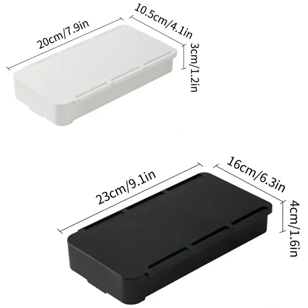 Self Adhesive Plastic Under Desk Drawer for Home Office