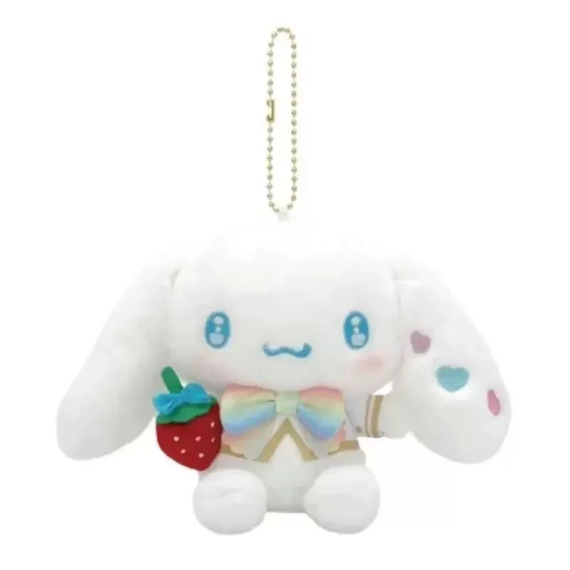 Cartoon Anime Plush Dolls Stuffed Animals Bag Hangings Plush Keychains Christmas Birthday Graduation Gifts For Kids 3
