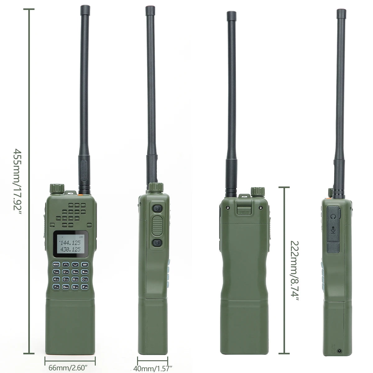 Baofeng AR 152 Tactical Ham Radio – Long Range, High Power Walkie Talkie (10km Range) - Dicrodelights