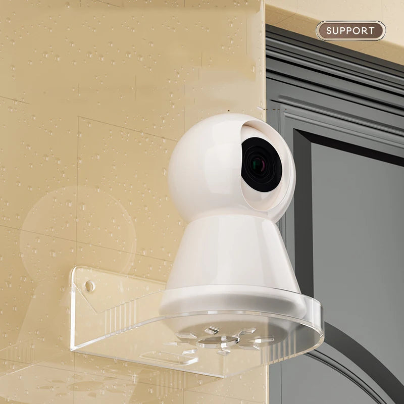 Small Self Adhesive Wall Shelf for Bedroom Cable Storage