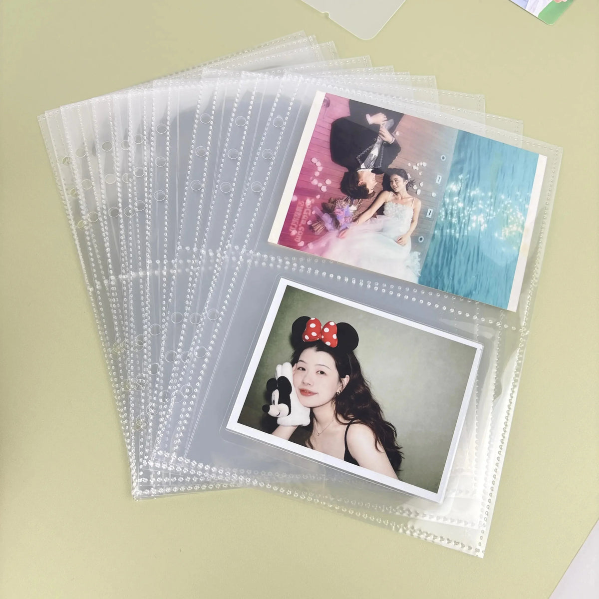 Photocard Binder Covers and Loose Leaf Pages