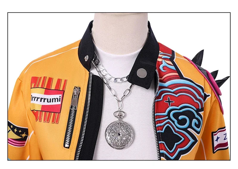 KPop Rumi Cosplay Costume Wig Women Girls Halloween Carnival Comic-con Party Role Playing Outfits