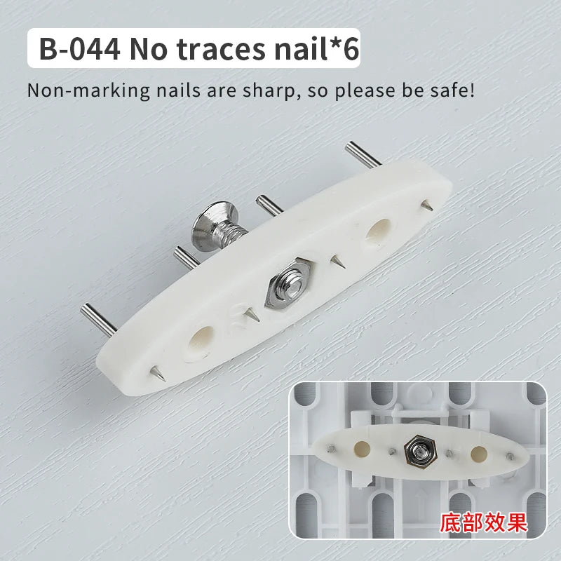 Modular Desk Pegboard Wall Storage for Office Accessories Adhesive sheet