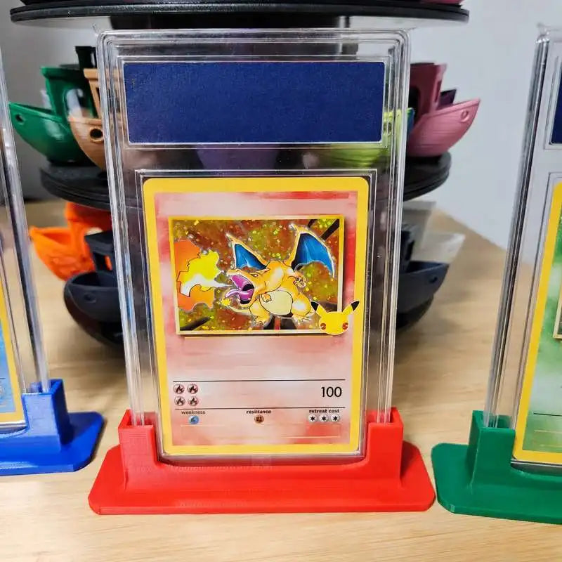 Graded Card Display Stand for Desktop Trading Card Collections