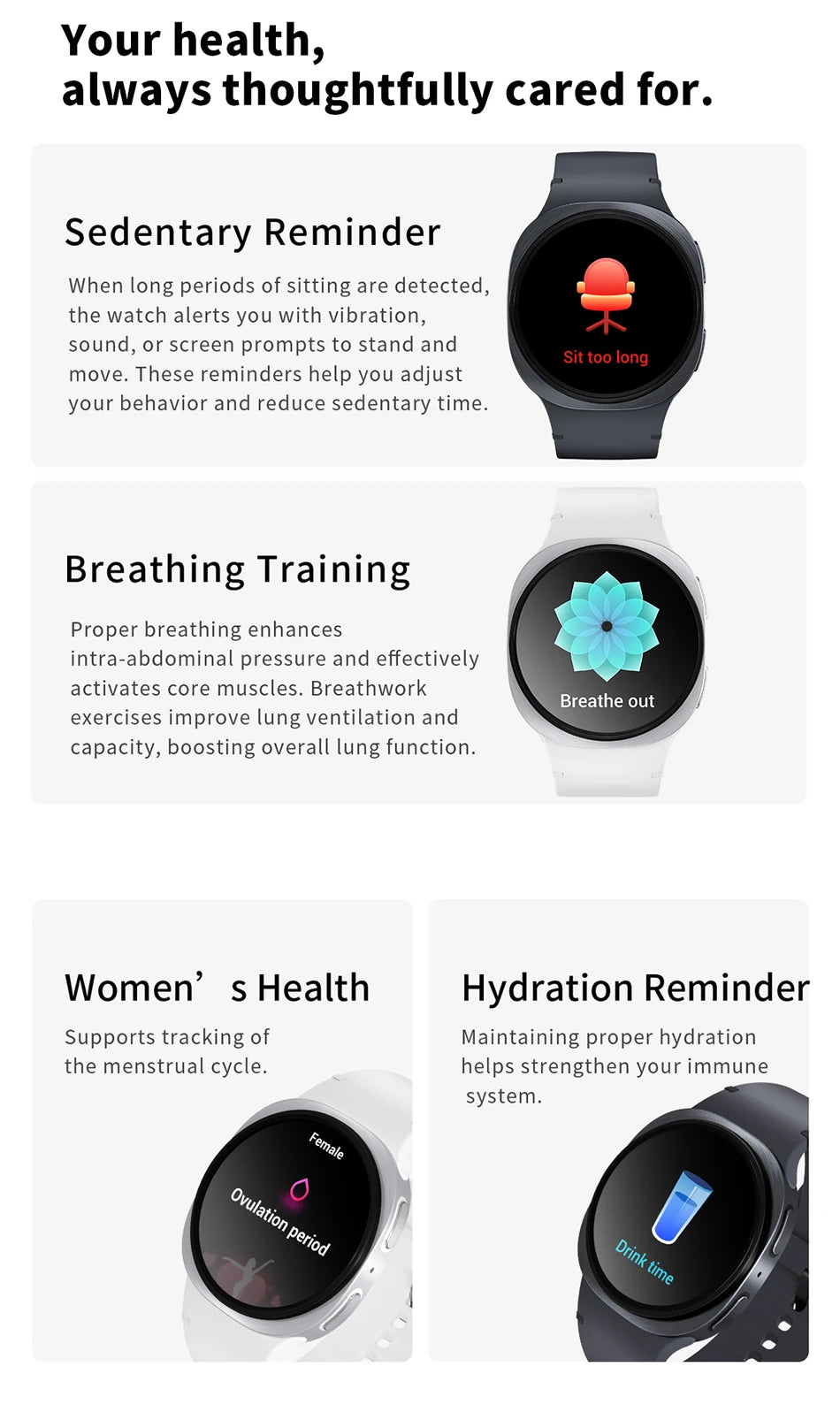 2025 Watch GPS Track Smart Watches For Men Women Sport Heart Rate Bluetooth Call NFC IP68 Waterproof Compass Smartwatch 8 Mini