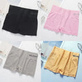 1/4Pcs Women's Seamless Safe Short Short Tight for Women Safety Pants Under Shorts Women Legging Shorts Style Boxer String Femme Mix 01 4PCS 45-85kg