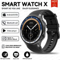 OPPO Watch X Bluetooth Call Smartwatch AMOLED HD Waterproof Men's Sports Watch 3D Visual Surround 4GB RAM Video Playback Watch Black