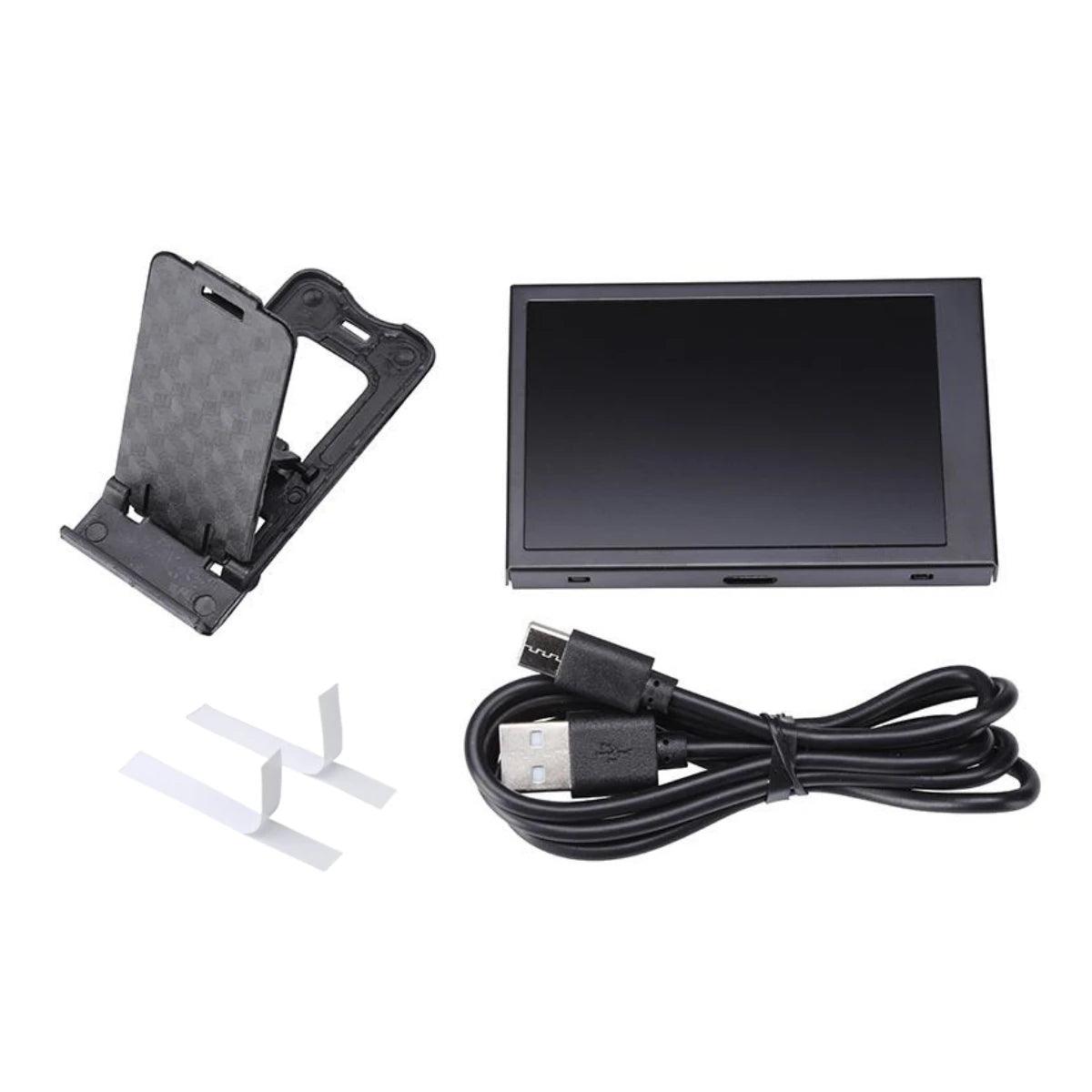 New 3.5" IPS USB-C PC Monitor – Real-Time CPU/GPU/HDD Stats – No AIDA64 Needed - Dicrodelights