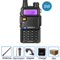 Baofeng UV-5R Walkie Talkie 8W Dual Band VHF/UHF Two-Way Radio, Long Range, FM Radio - Dicrodelights