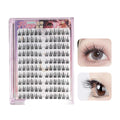 Glue-Free False Eyelashes – Star Eye Segmented DIY Lash Extensions, Lightweight & Reusable, Easy Apply Multiple Styles