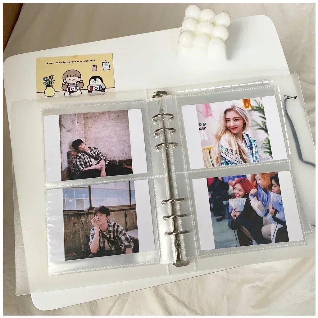 A5 Kpop Photocard Binder Cover and Pocket Page Options