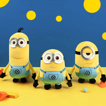 Genuine Minions Movie Characters Yellow Plush Toys Bob Stuart Soft Dolls Toys & Hobbies Christmas Birthday Gifts For Kids