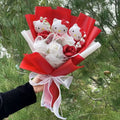 Hello Kitty Vinyl Doll Flower Bouquet Gift – Buy Cute Sanrio Figurine for Girls | Birthday, Valentine & Christmas Present 5