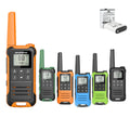 2pcs Baofeng F22 Mini Walkie Talkies - Long Range, Waterproof, Rechargeable, Kids Two-Way Radio with Type-C Charging for Camping & Outdoor Adventures - Dicrodelights