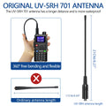 Baofeng UV-5RH 10W Walkie Talkie Long Range Ham Radio Type-C Charging Air Band Two-Way Wireless Transceiver - Dicrodelights