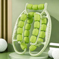 Newest 29/23 Wheel Annular Leg Clamp Massager Body Slimming Roller Massager Anti-cellulite Massage for Body Massager Relax Green-23Roller