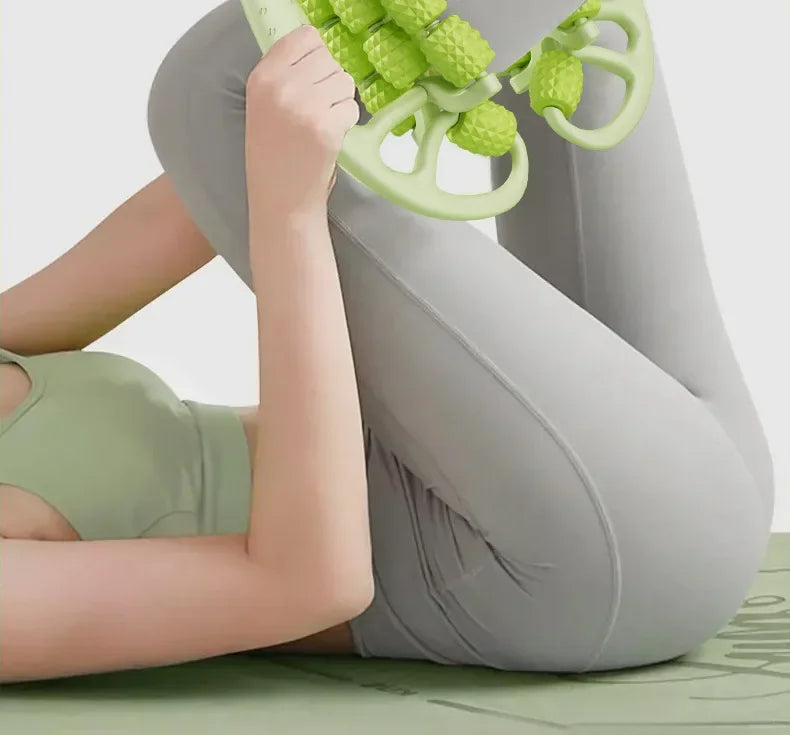 Newest 29/23 Wheel Annular Leg Clamp Massager Body Slimming Roller Massager Anti-cellulite Massage for Body Massager Relax