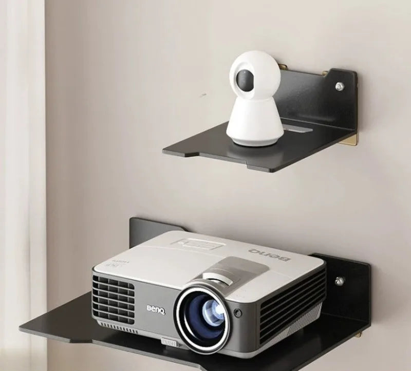 Carbon Steel Wall Mounted Shelf for Router, Projector and Camera