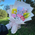Sanrio Plush Bouquet Doll – Kuromi, My Melody, Cinnamoroll Handmade Gift Toy for Valentine, Birthday & Graduation 13-32cm