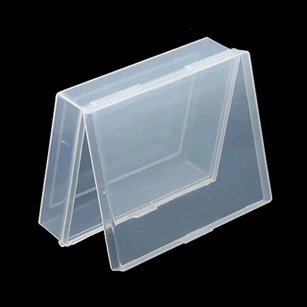 Clear Plastic Playing Card Storage Box for Game Cards