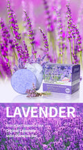 3-Pack Lavender Essential Oil Solid Shampoo Bars – Silicone-Free Oil Control Shampoo Soap for Refreshing Clean Scalp & Hair