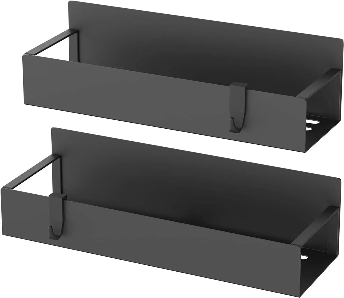 1/2/4pcs Kitchen Perforation-free Refrigerator Magnetic Storage Rack Side Multi-purpose Magnetic Absorption Storage Rack