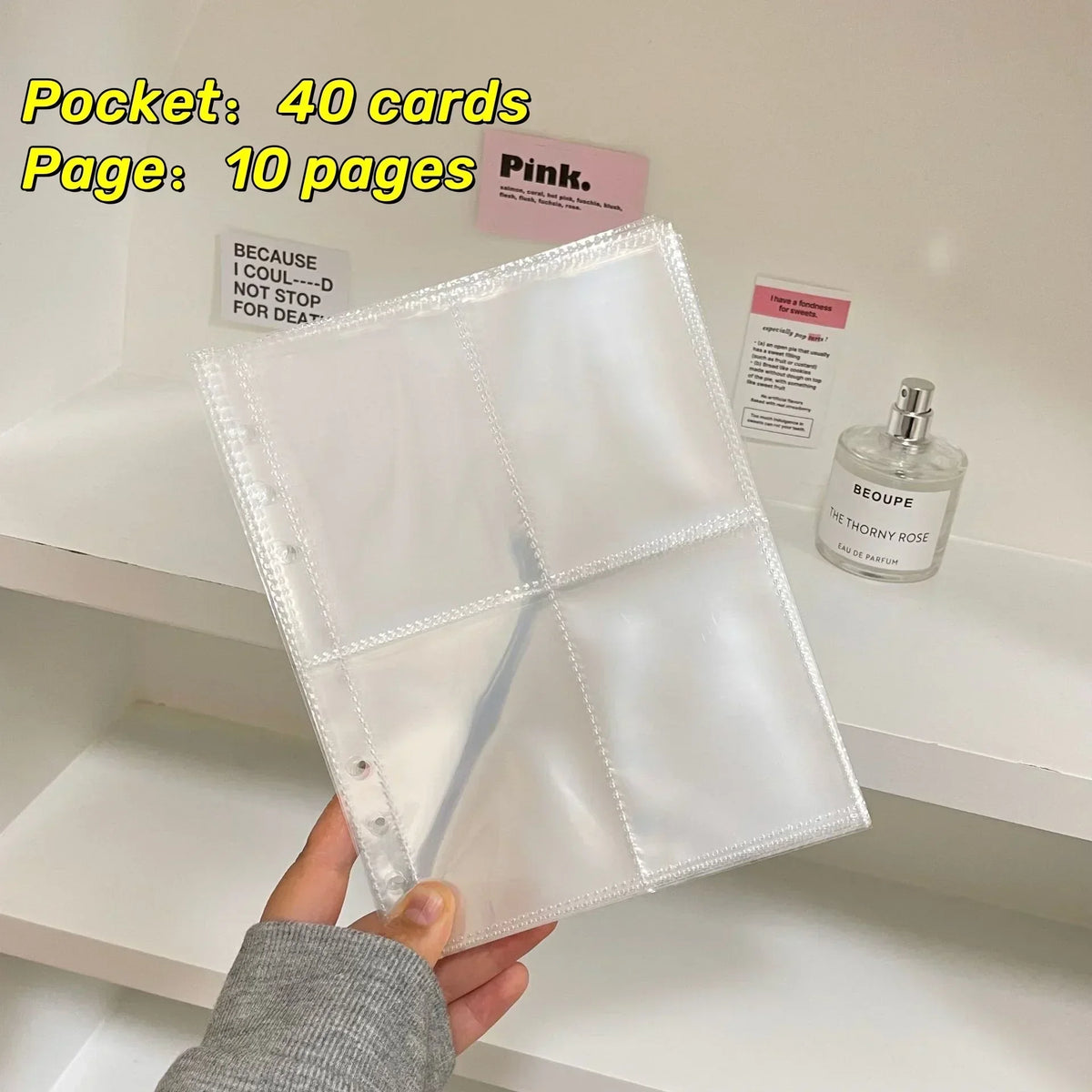A5 Kpop Photocard Binder Cover and Pocket Page Options