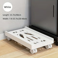 Adjustable Mobile CPU Stand with Wheels – Ventilated PC Tower Holder for Under Desk, Fits Most Computers - Dicrodelights