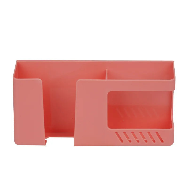 PVC Adhesive Remote Control Holder for Bedside Phone Storage JHS
